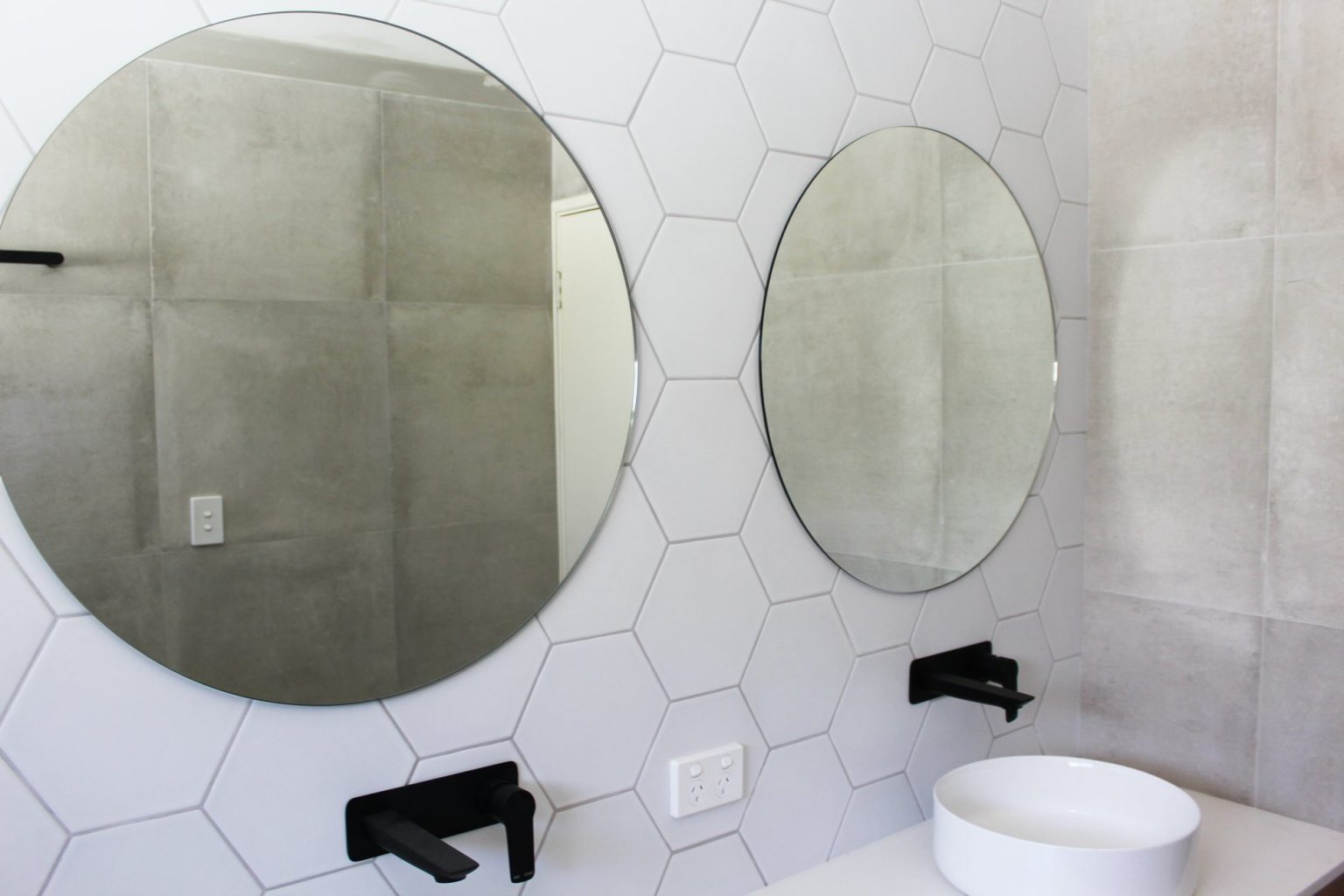 Before and After - Walk In Shower - On The Ball Bathrooms