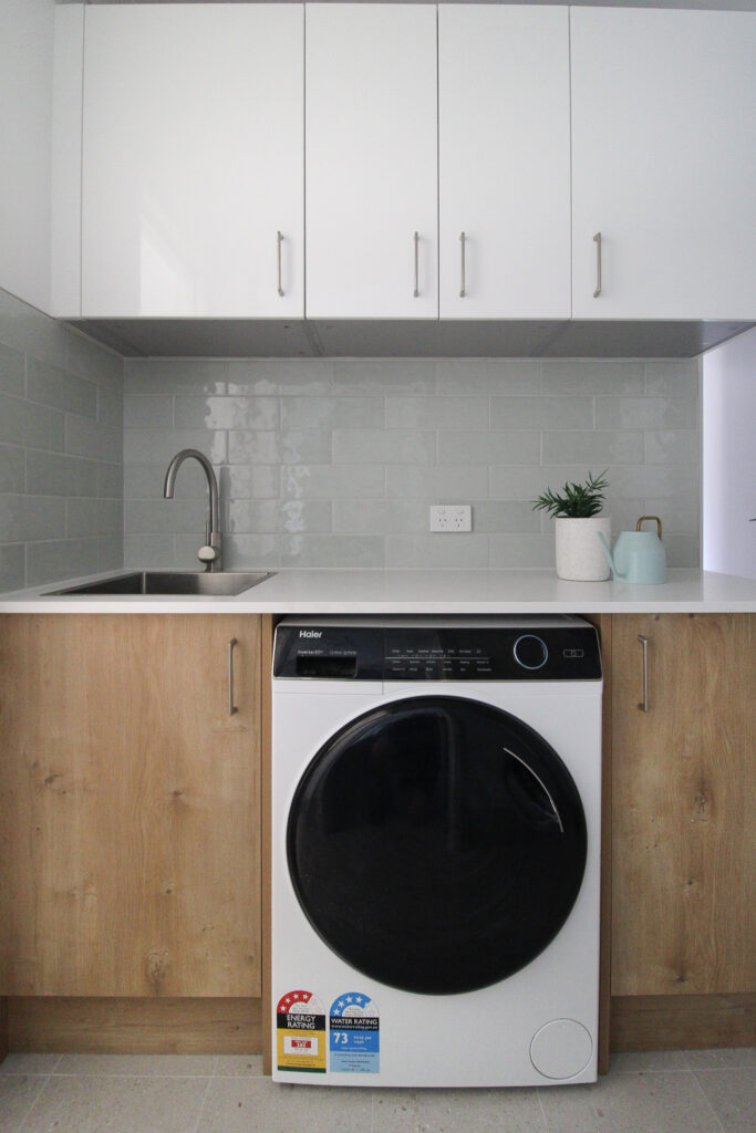Laundry Renovations Perth Before & After - On The Ball Bathrooms