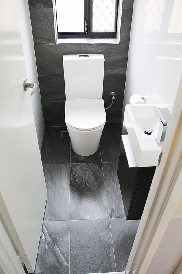 Before and After - Toilet Renovations - On The Ball Bathrooms