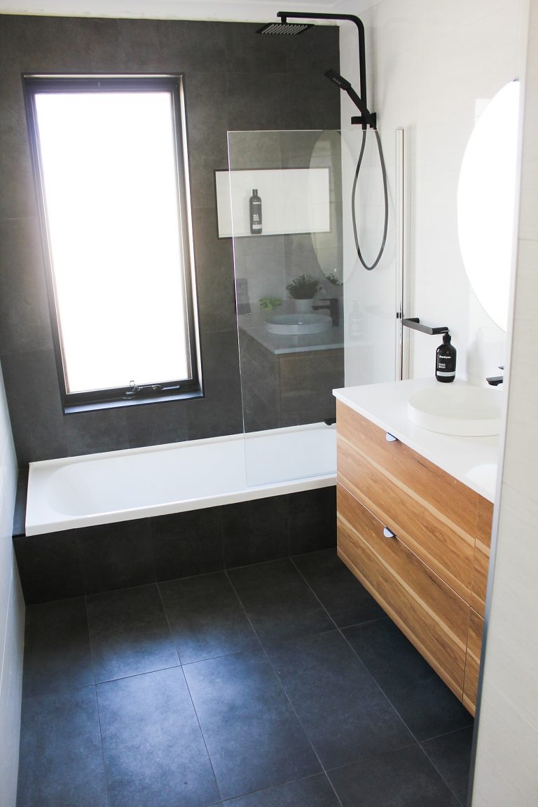 Before and After - Shower Bath Renovations - On The Ball Bathrooms