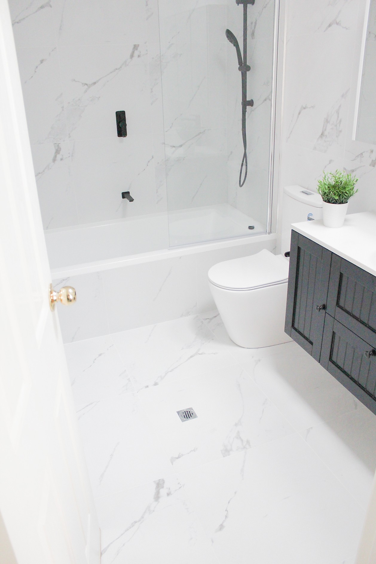 Before and After - Shower Bath Renovations - On The Ball Bathrooms