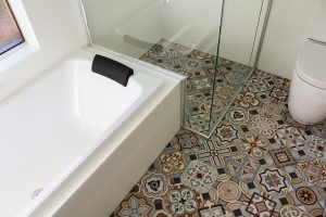patterned tile