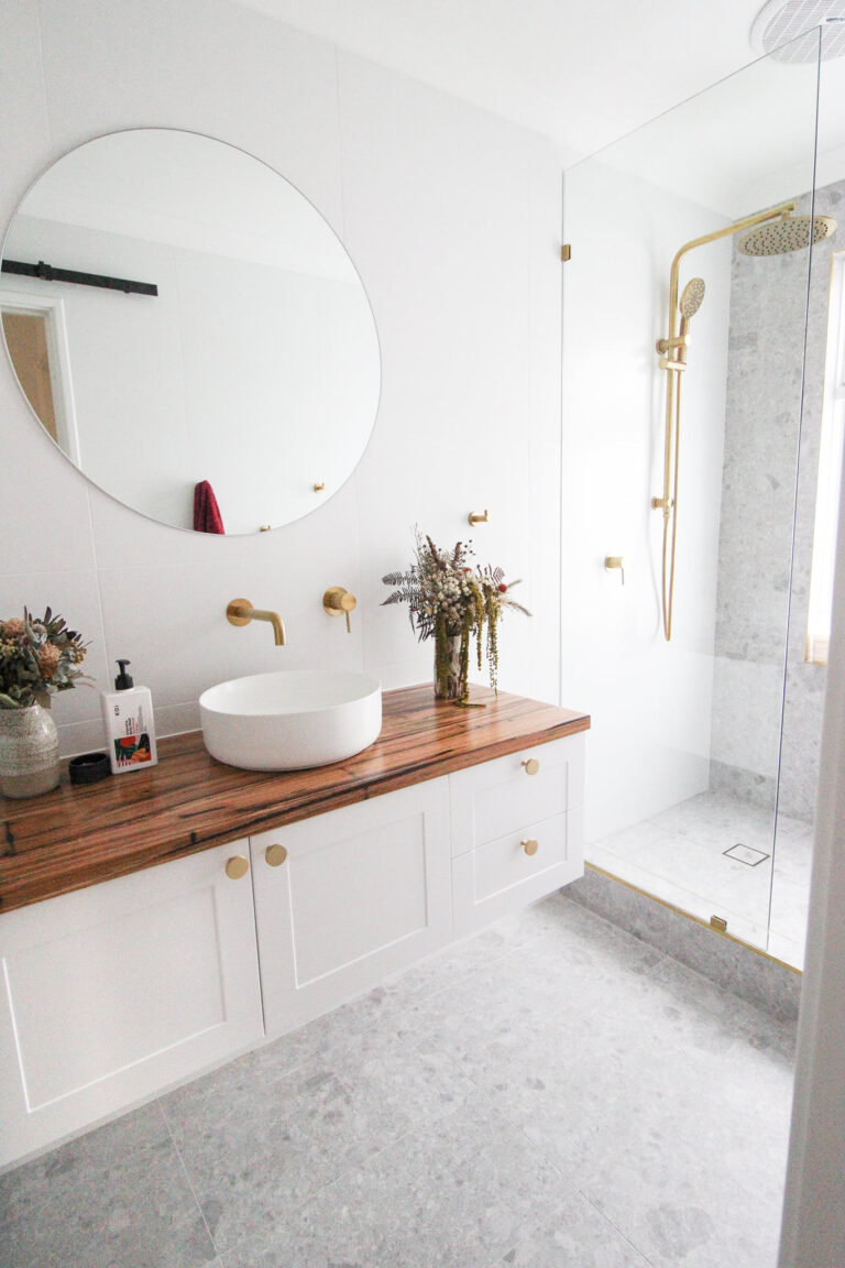 Before and After - Walk In Shower - On The Ball Bathrooms