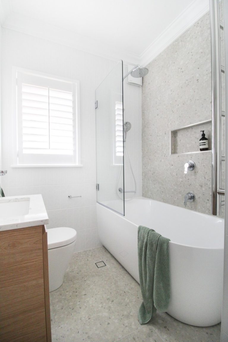 Before and After - Shower Bath Renovations - On The Ball Bathrooms