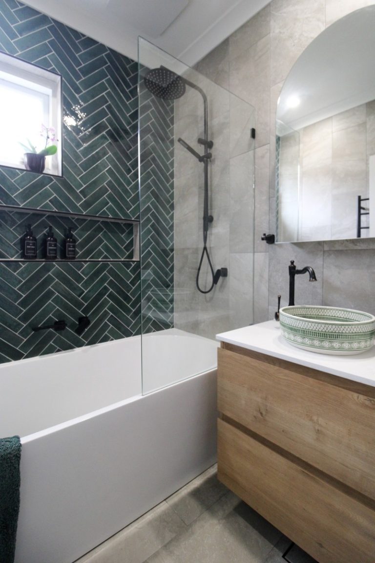 Before and After - Shower Bath Renovations - On The Ball Bathrooms